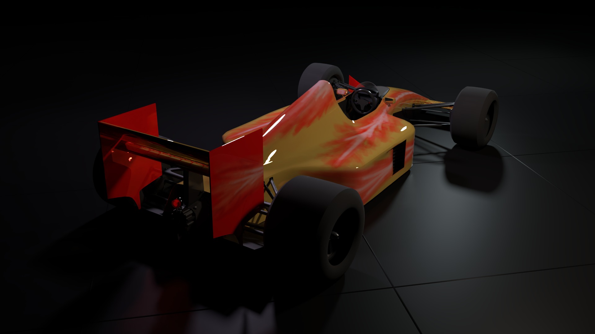 1988 F1 Car - 3D Printable Model Included 3D model_8