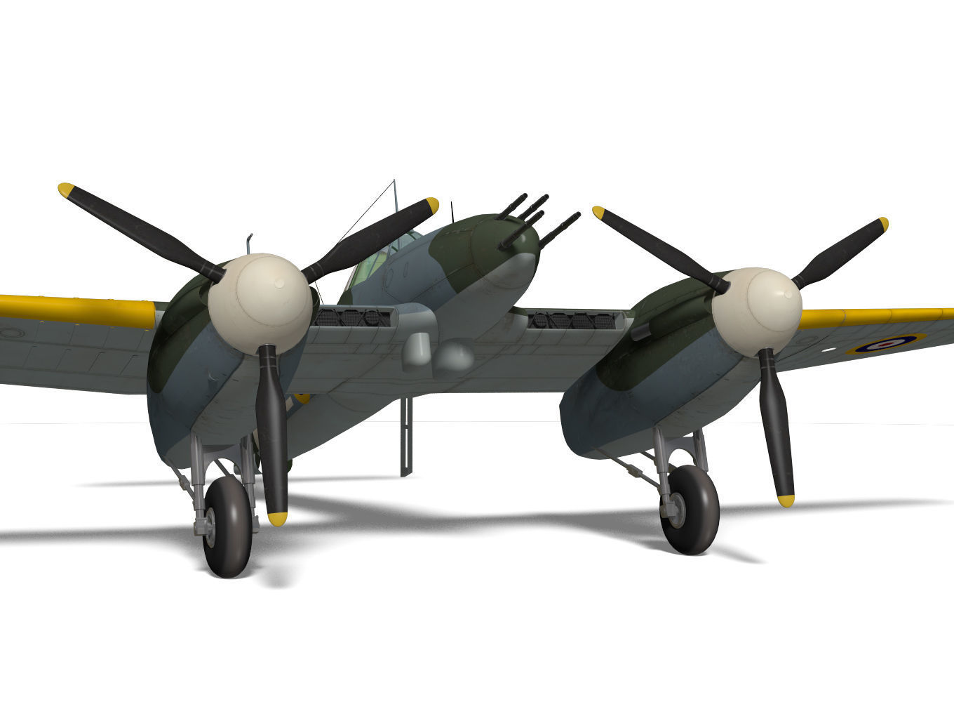 Westland Whirlwind 3D model_7