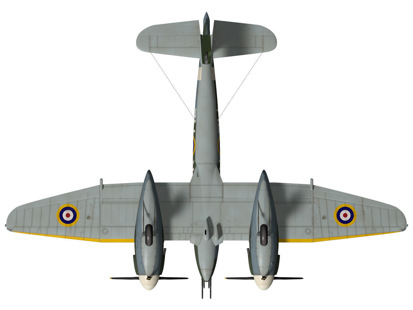 Westland Whirlwind 3D model_14