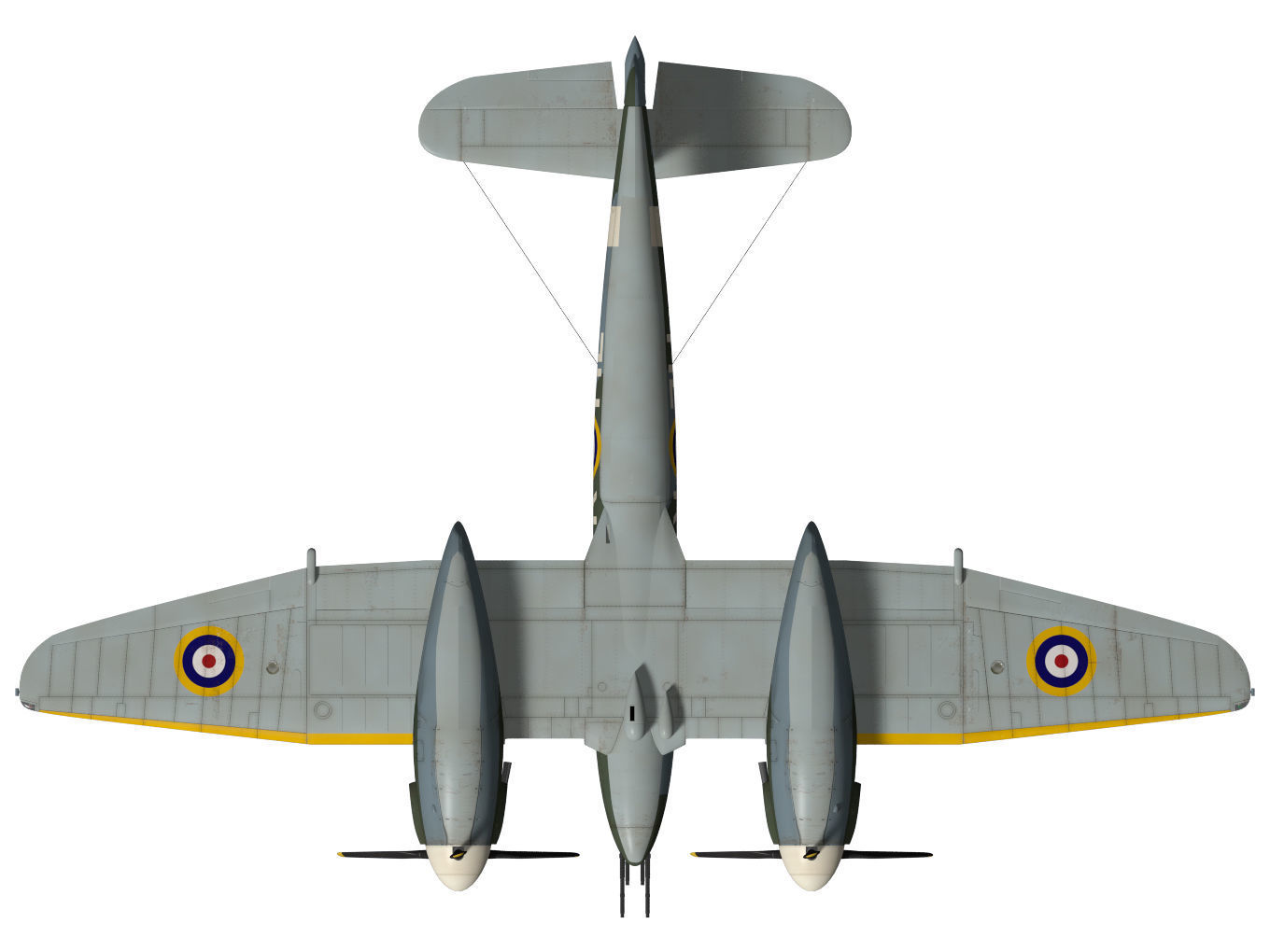 Westland Whirlwind 3D model_13