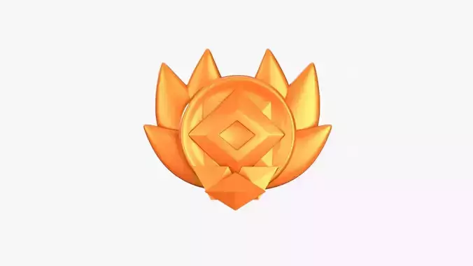 Reward Medal 3D Illustration 3D model