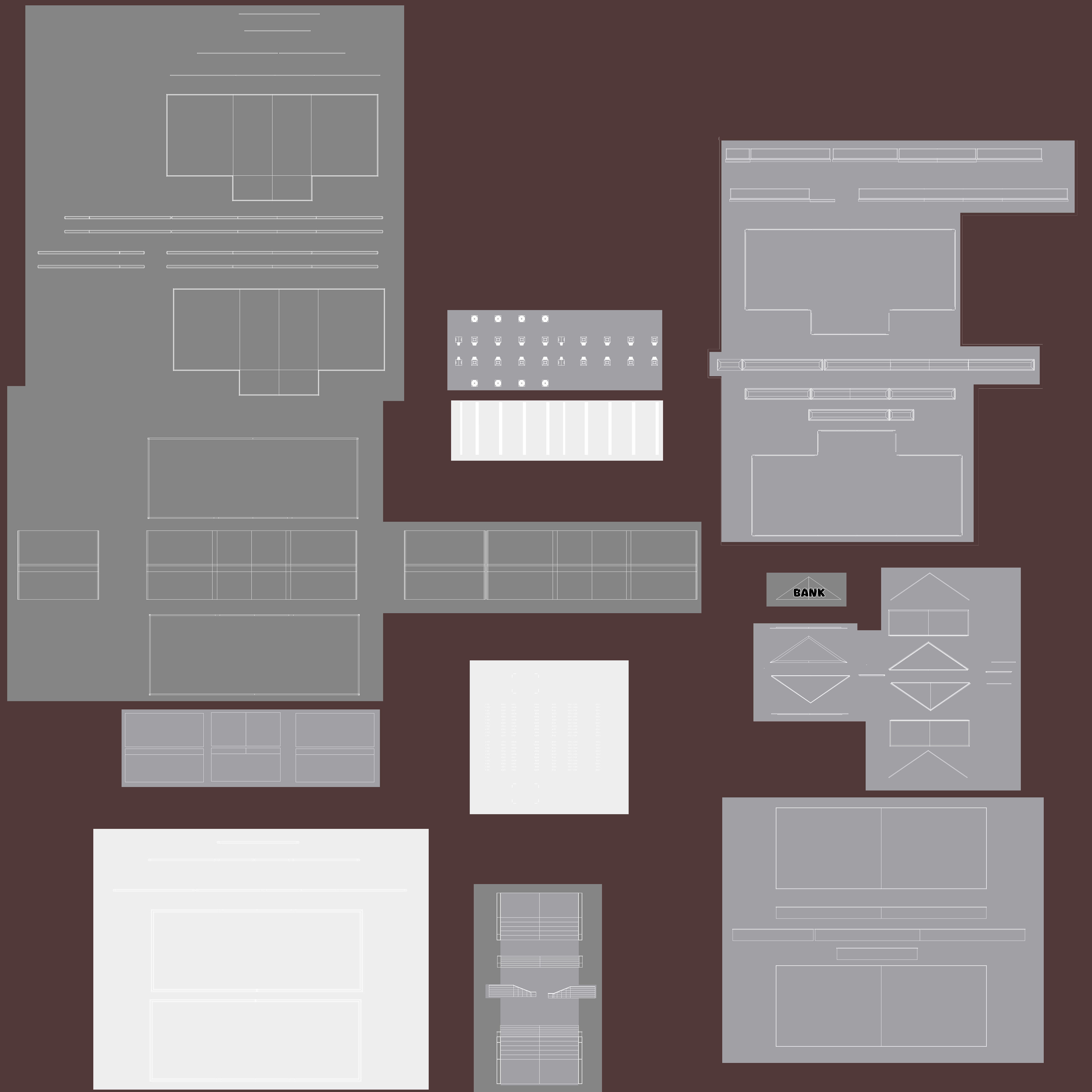 Cartoon Bank 3D model_13