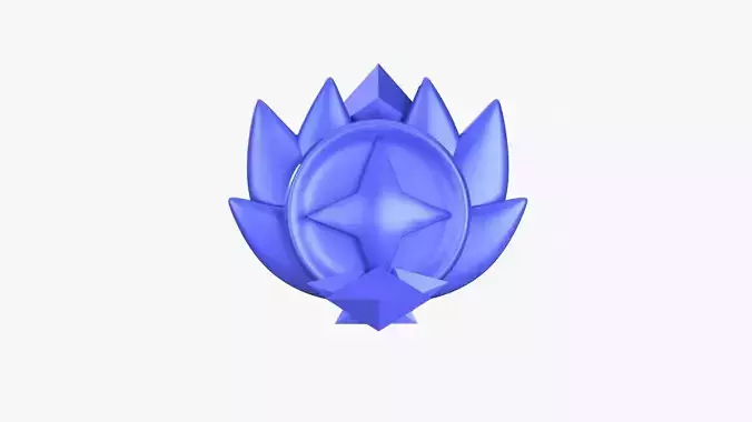 Reward Medal 3D Illustration 3D model