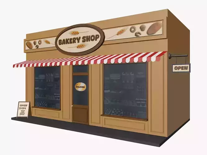 Cartoon Bakery