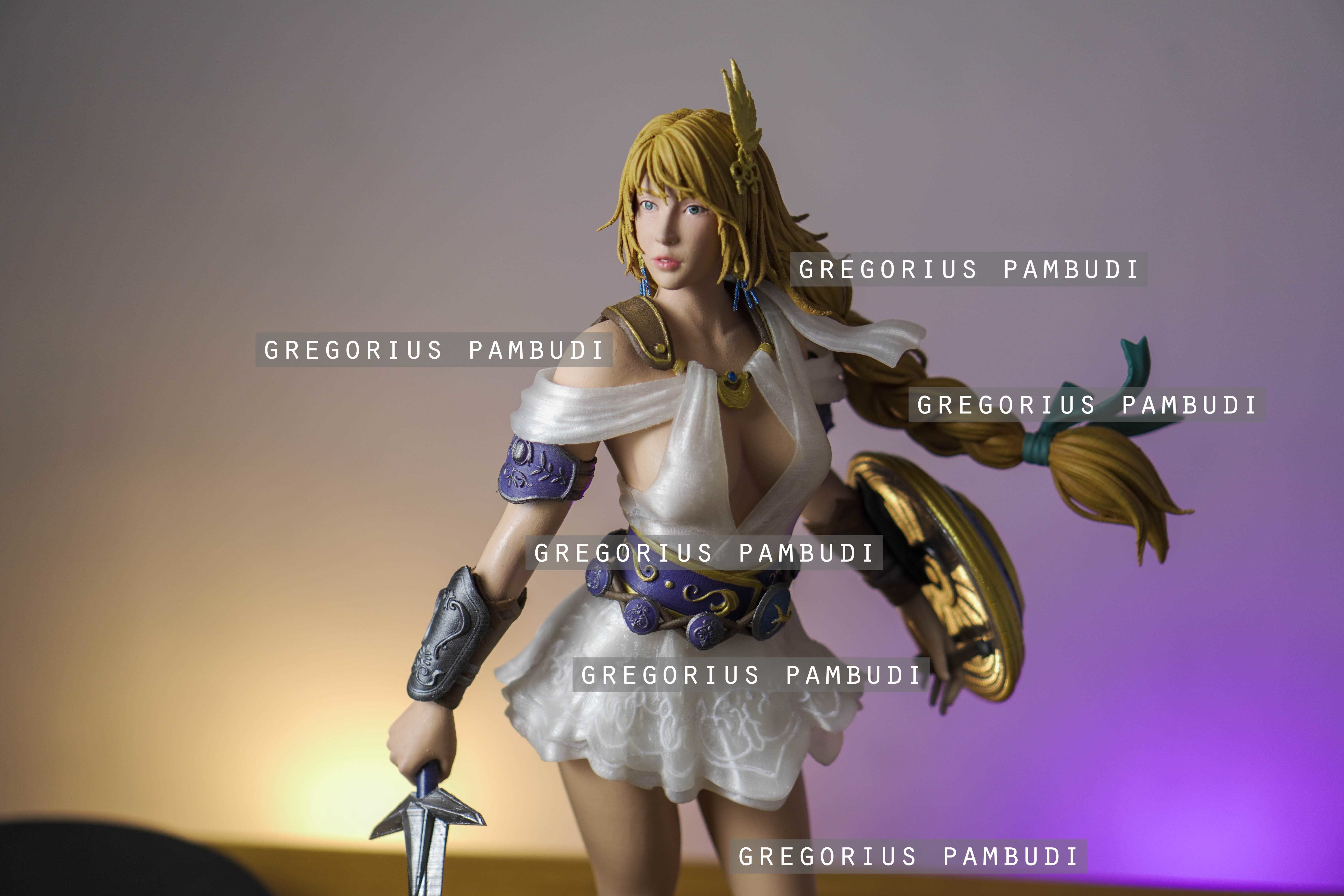 Sophitia Alexandra SoulCalibur Fan Art Statue 3d Printable 3D print model_15