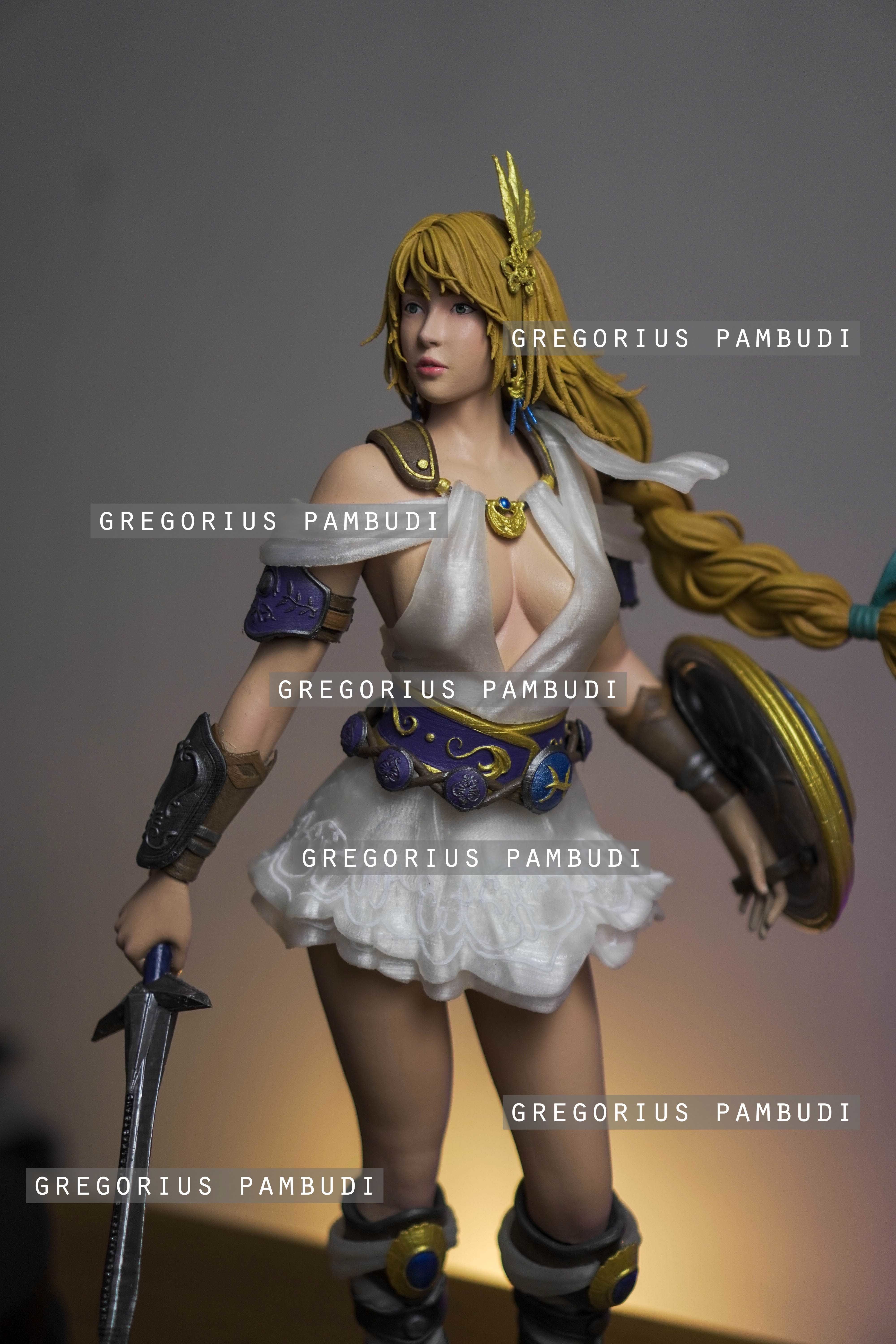 Sophitia Alexandra SoulCalibur Fan Art Statue 3d Printable 3D print model_9