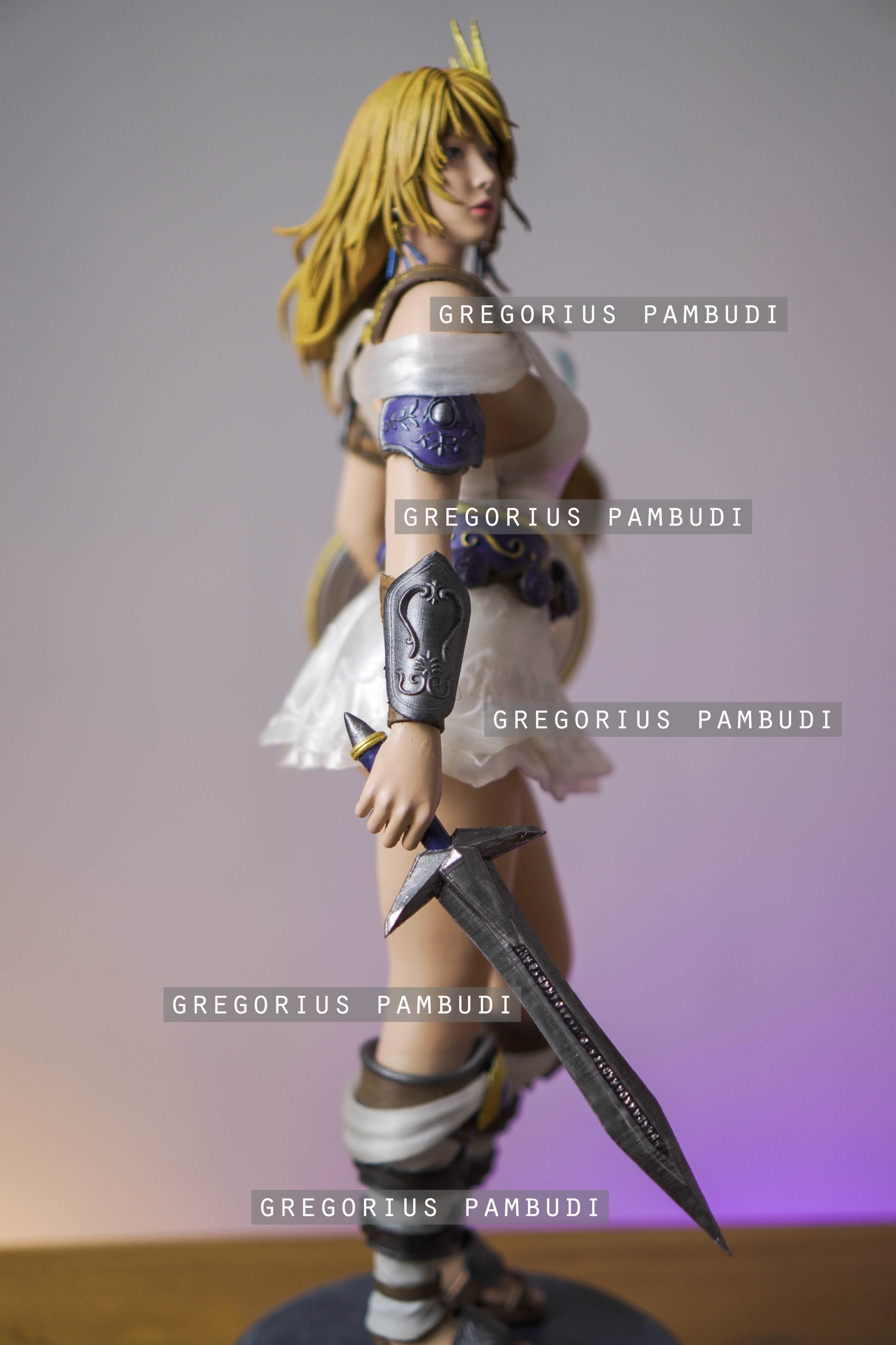 Sophitia Alexandra SoulCalibur Fan Art Statue 3d Printable 3D print model_12