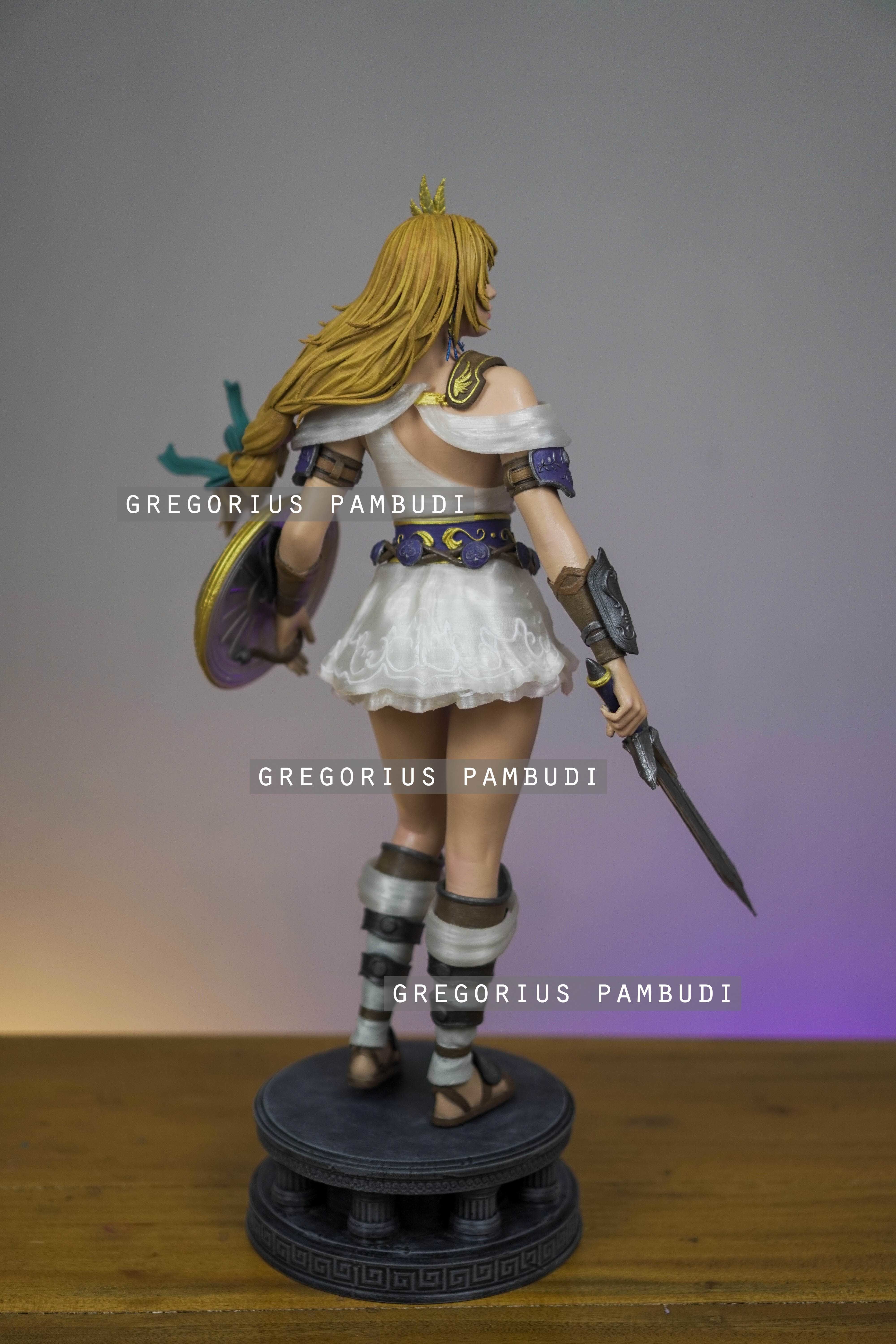 Sophitia Alexandra SoulCalibur Fan Art Statue 3d Printable 3D print model_5