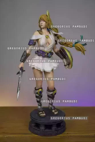 Sophitia Alexandra SoulCalibur Fan Art Statue 3d Printable