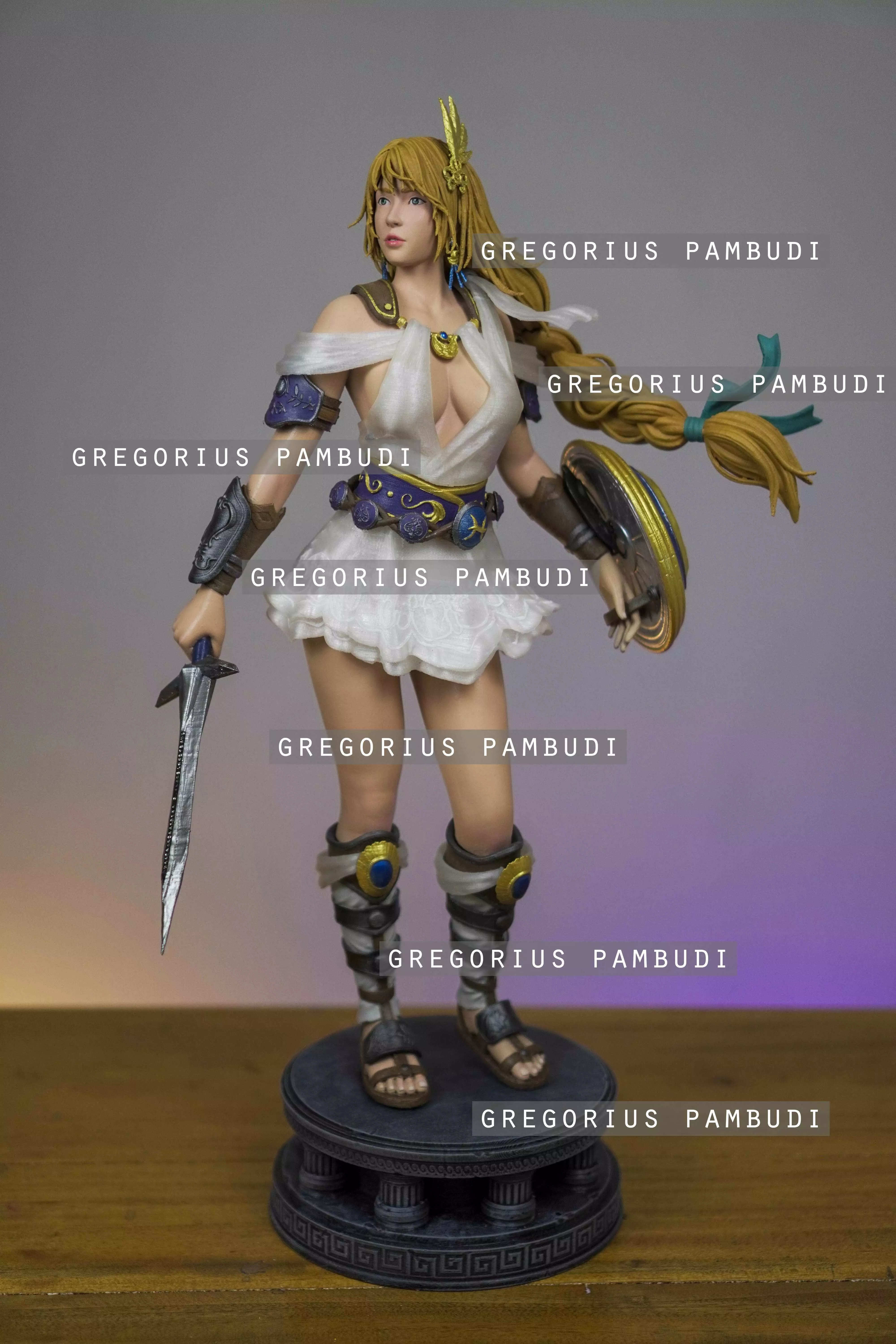 Sophitia Alexandra SoulCalibur Fan Art Statue 3d Printable 3D print model_0