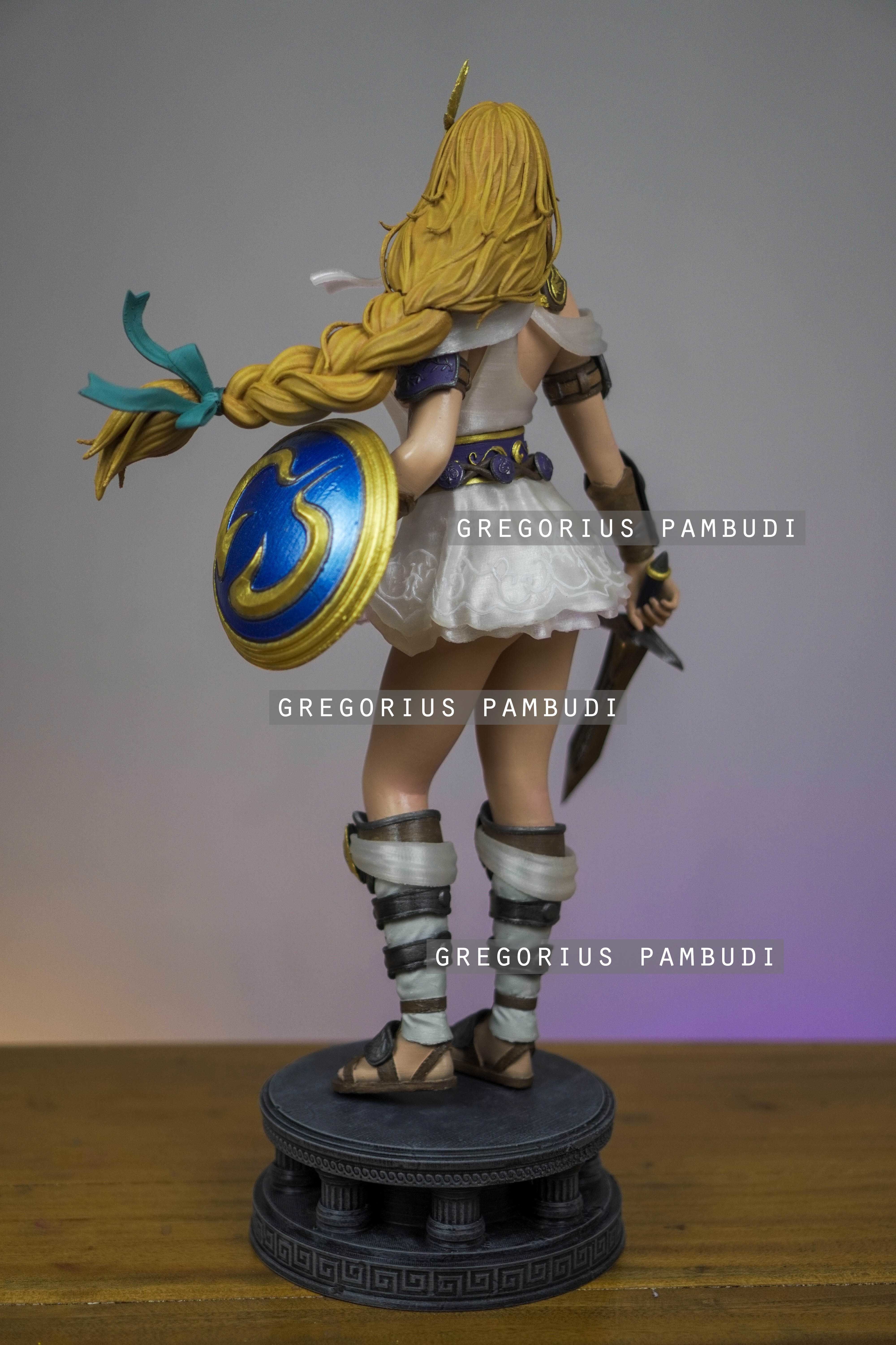 Sophitia Alexandra SoulCalibur Fan Art Statue 3d Printable 3D print model_4
