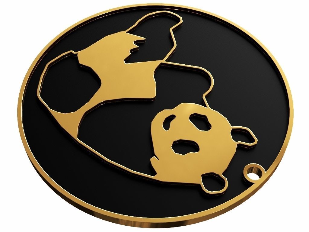 Panda Pendant 3D print model_4