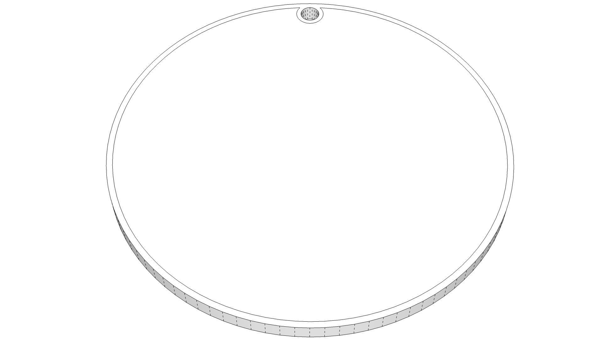 Panda Pendant 3D print model_15