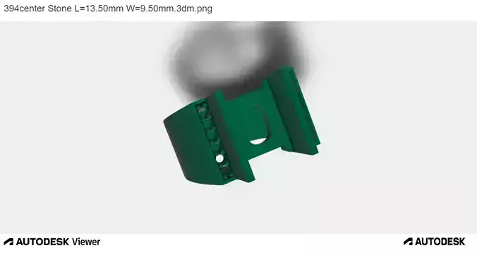 Men Ring With Oval Cut Center Stone 3D print model