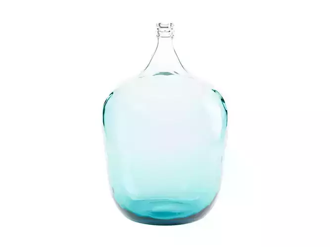 Decorative Glass Jar Free low-poly 3D model