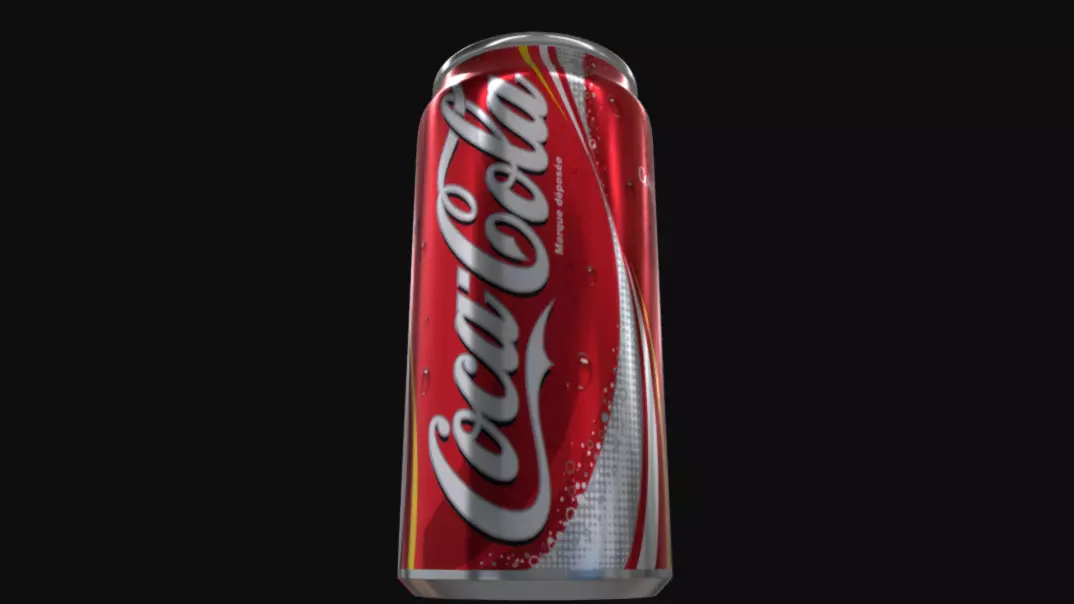 Coca-Cola Can 3D model_0
