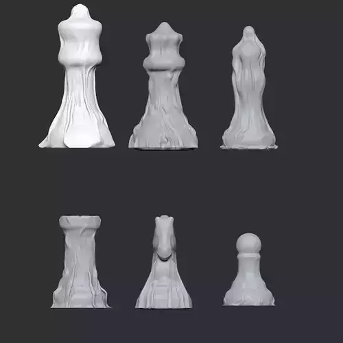 Chess Set Cloth 3D print model