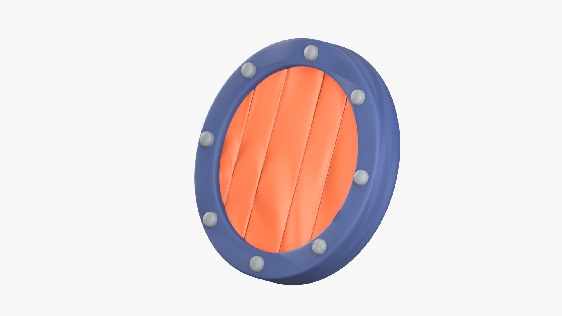 Shield 3D Illustration 3D model_2