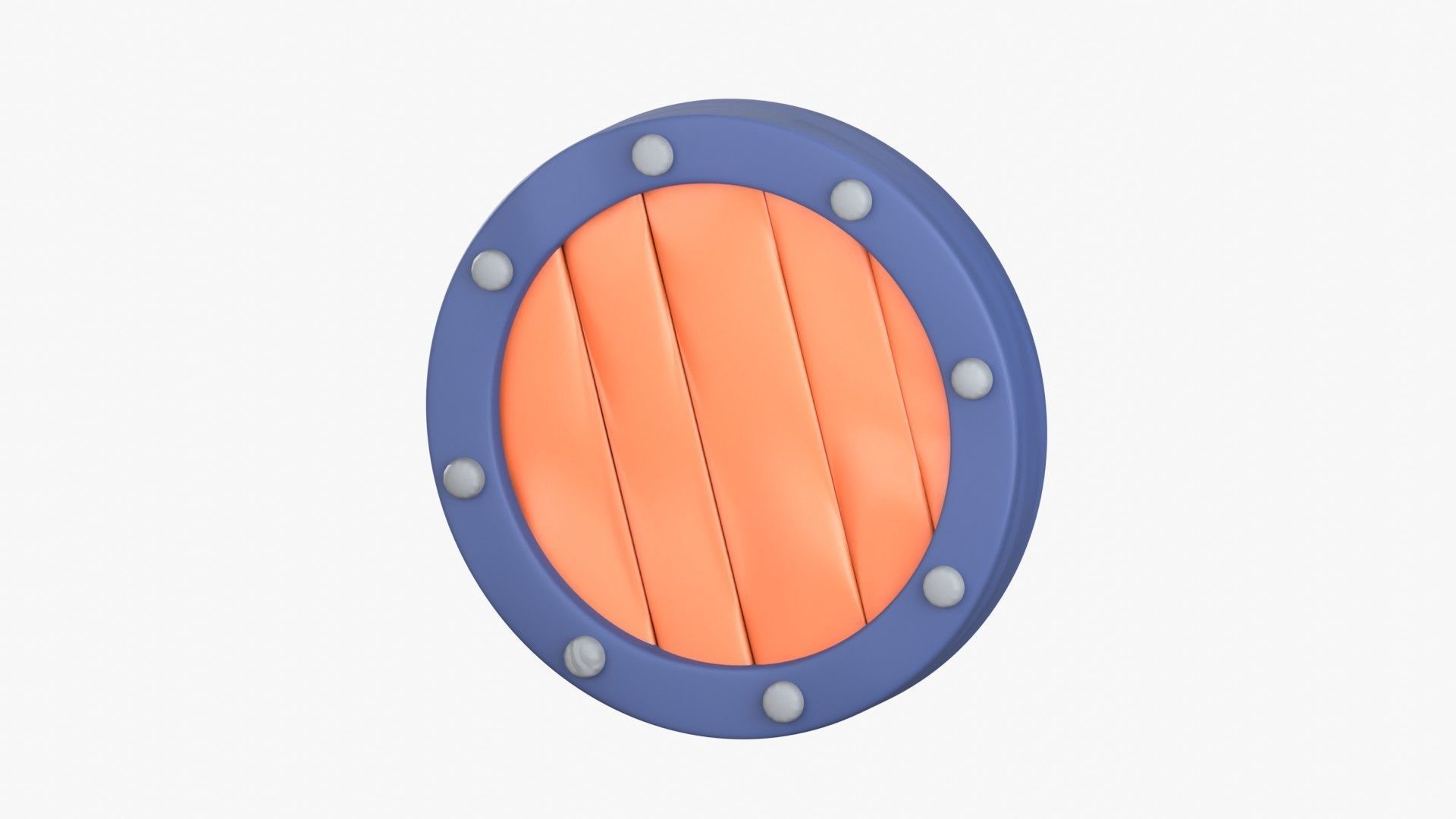 Shield 3D Illustration 3D model_10