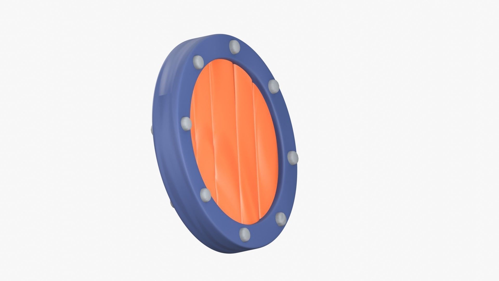 Shield 3D Illustration 3D model_15
