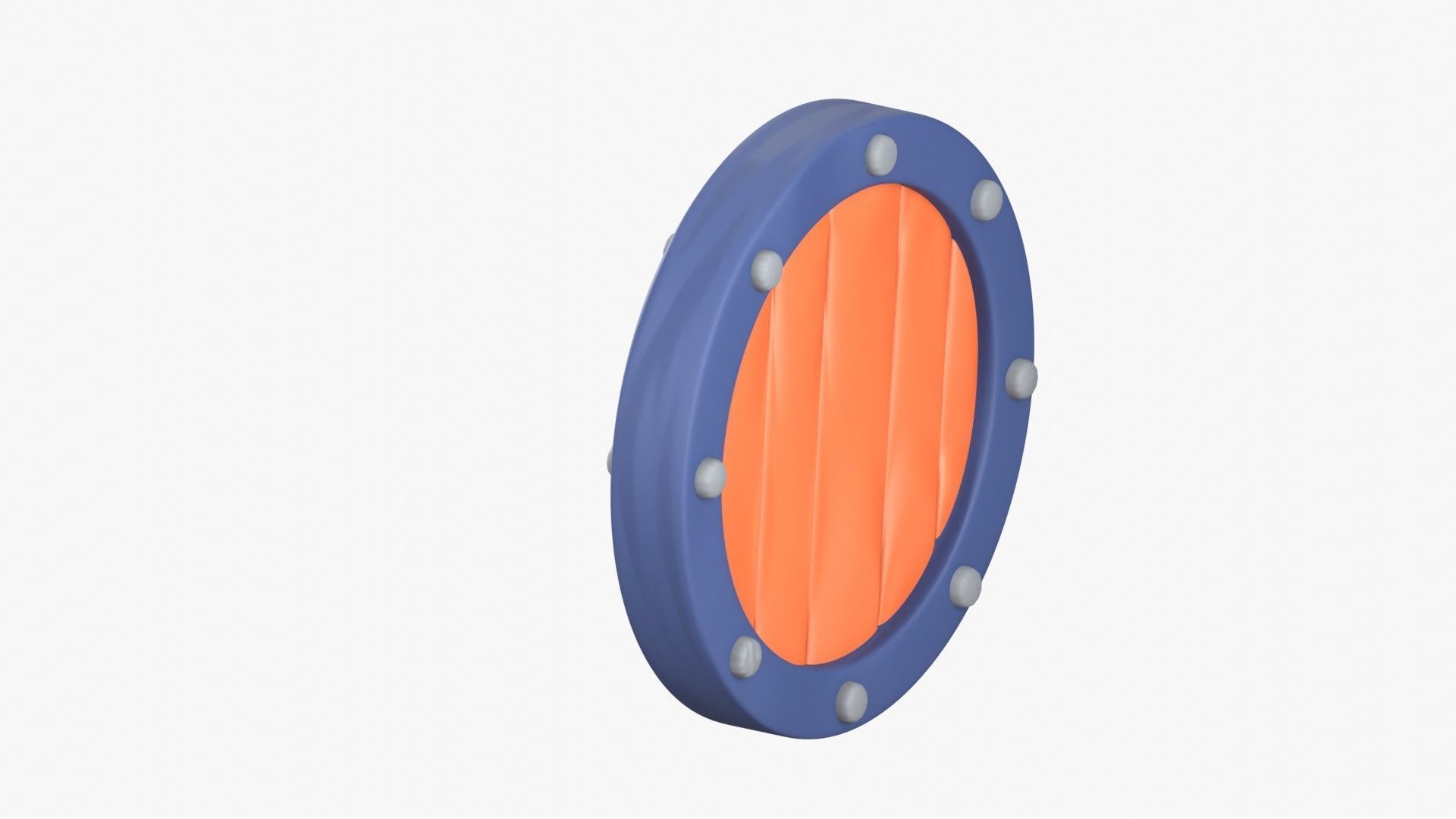 Shield 3D Illustration 3D model_6
