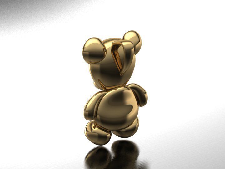 Teddy Bear 3D print model_2