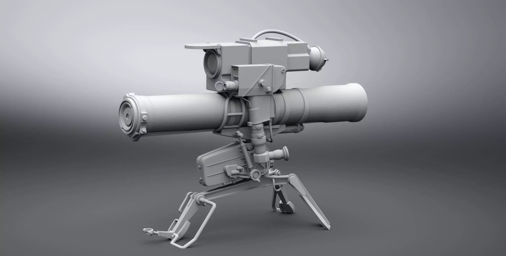 9M113 Konkurs atgm scale model 3D print model_0