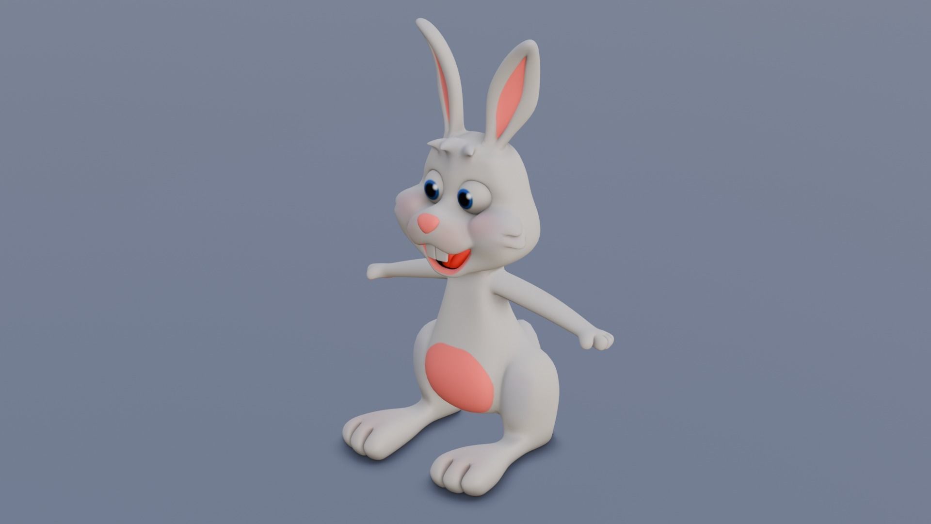 Bugs Bunny 3D Model  Low-poly 3D model_13