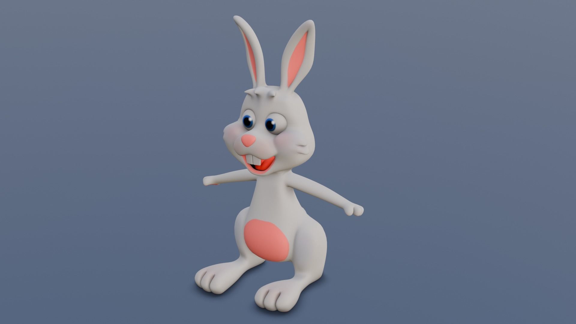 Bugs Bunny 3D Model  Low-poly 3D model_16