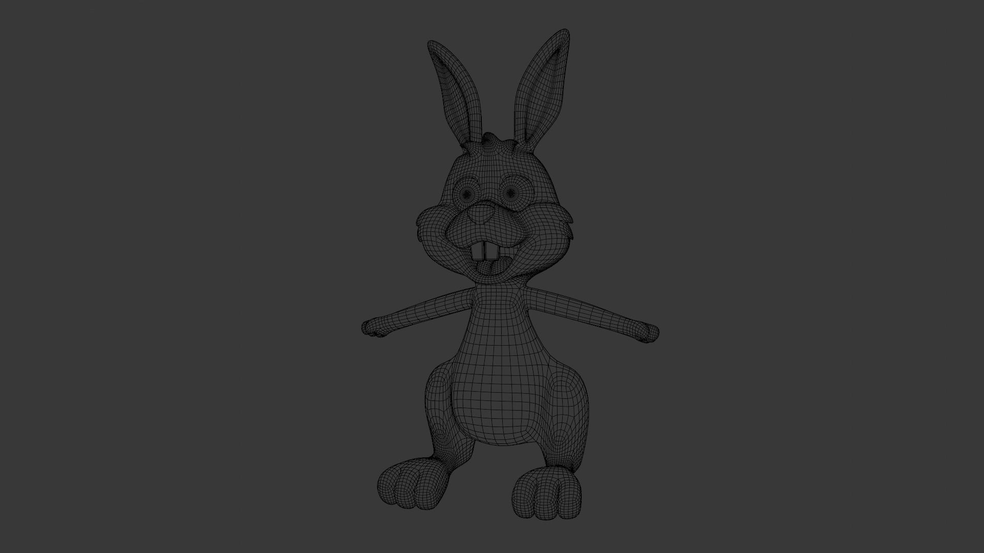 Bugs Bunny 3D Model  Low-poly 3D model_11