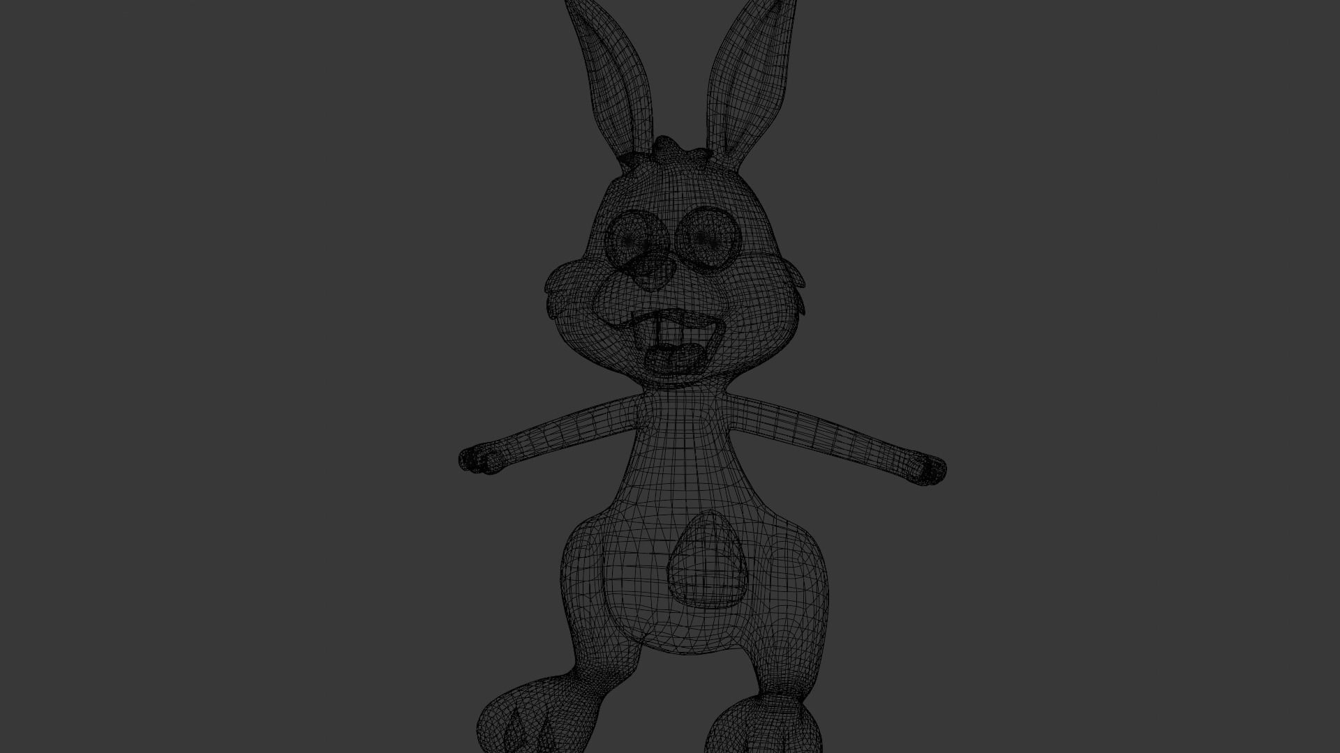 Bugs Bunny 3D Model  Low-poly 3D model_9