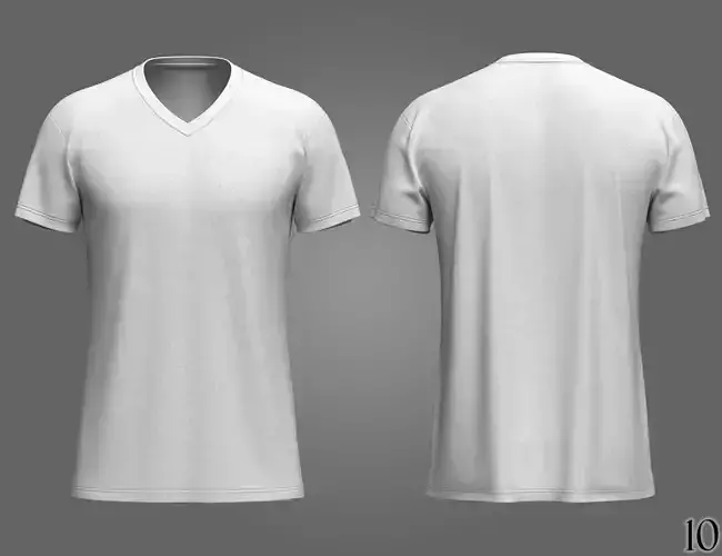 Mens V-Neck T-Shirt