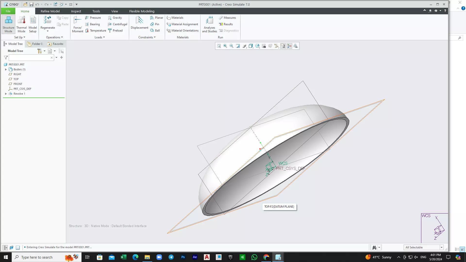 Fan plate Free 3D model