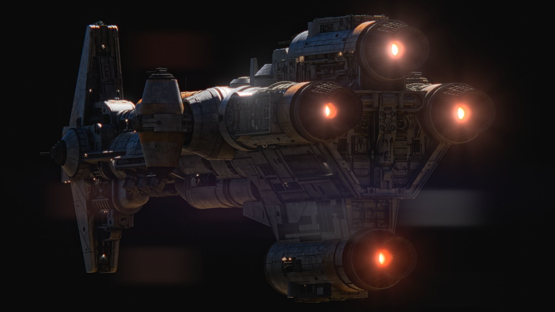 Hammerhear Corvette 3D model_6