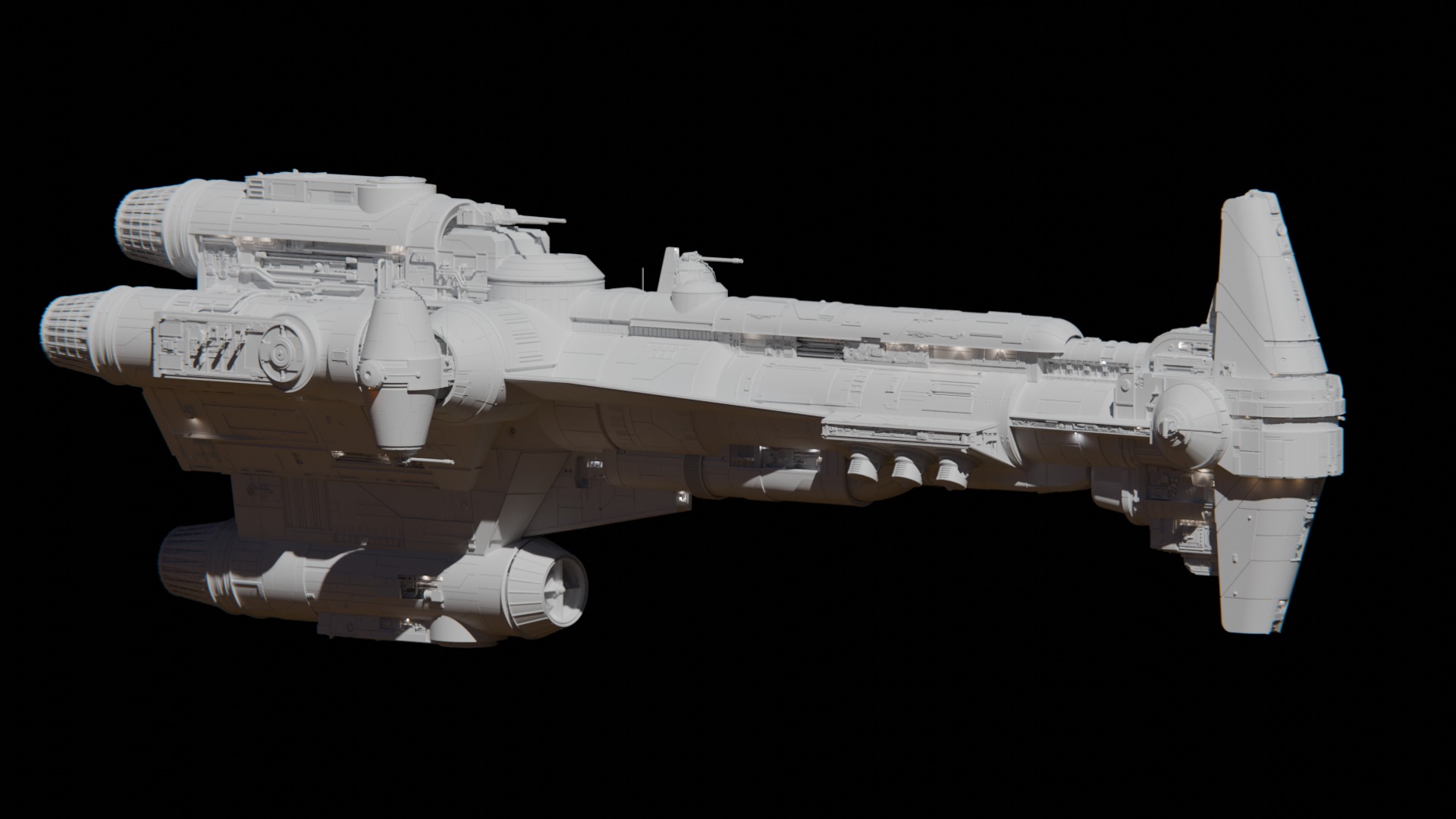 Hammerhear Corvette 3D model_16