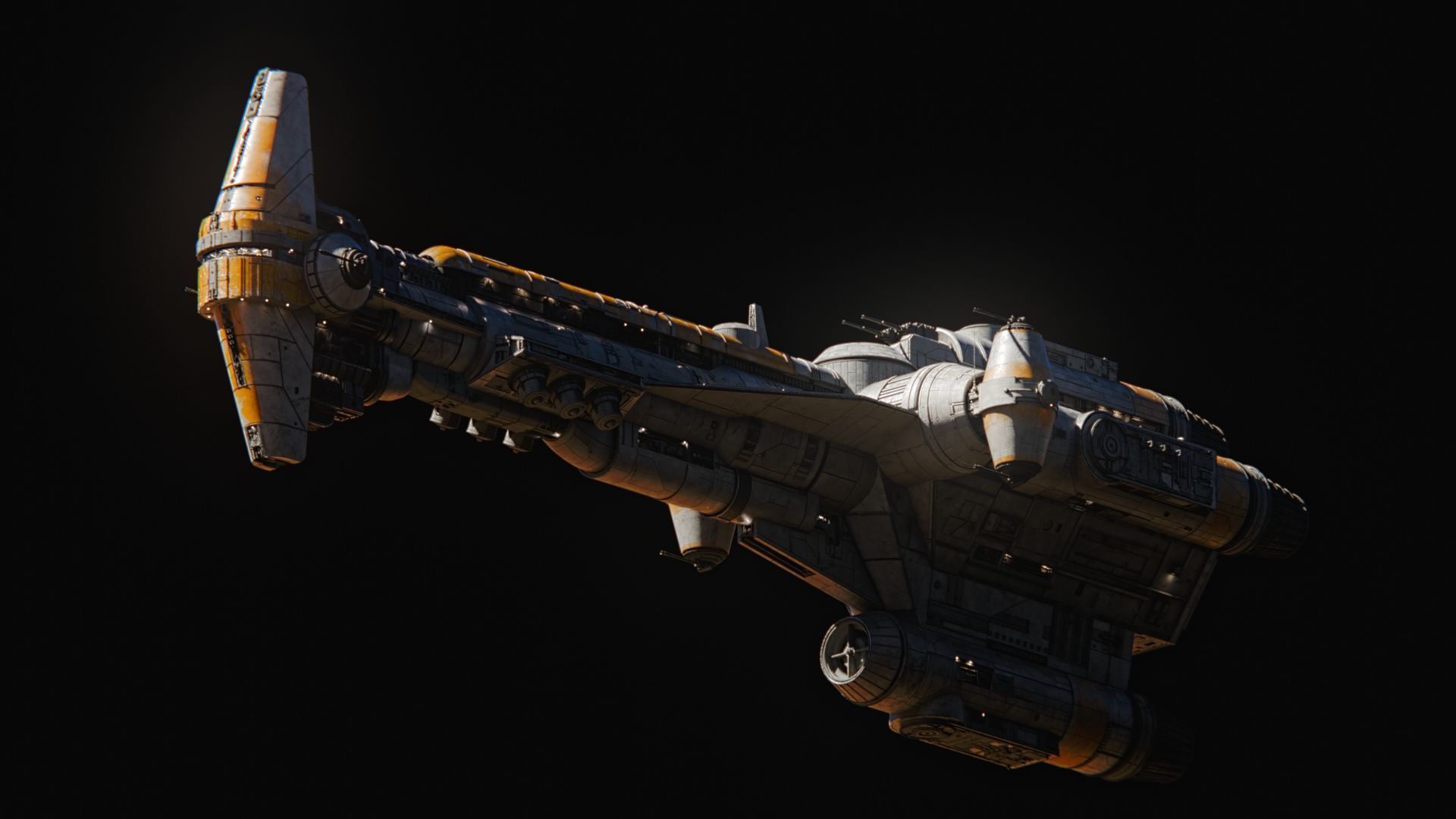 Hammerhear Corvette 3D model_3