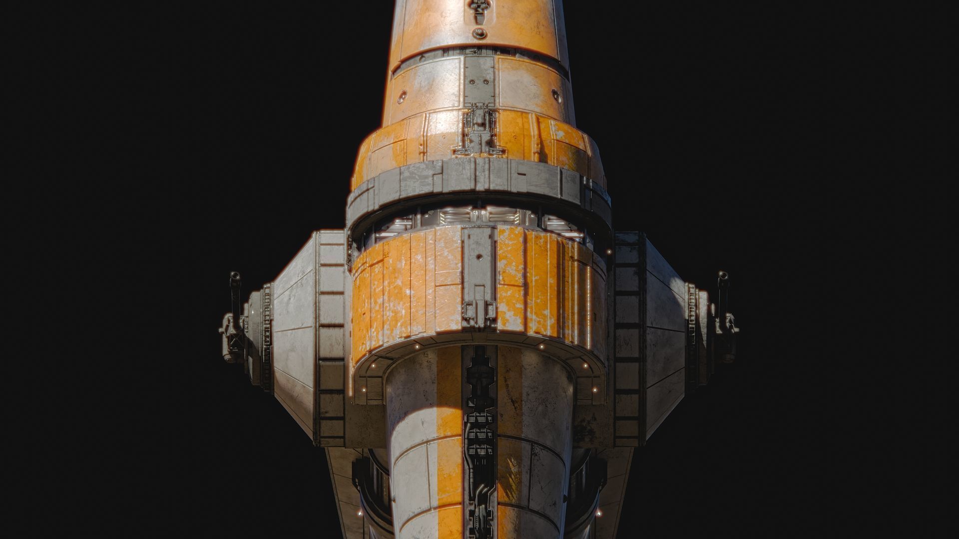 Hammerhear Corvette 3D model_9