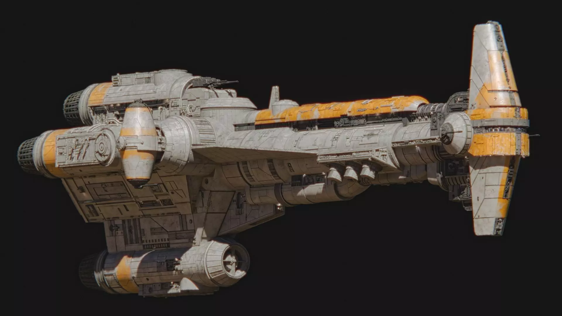 Hammerhear Corvette 3D model_0