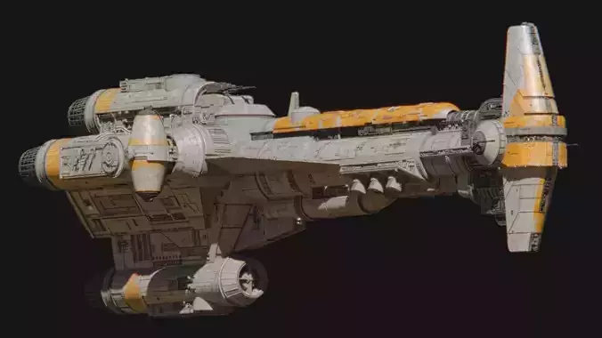 Hammerhear Corvette 3D model