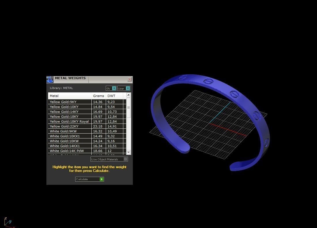 Bracelet Love 3D print model_7