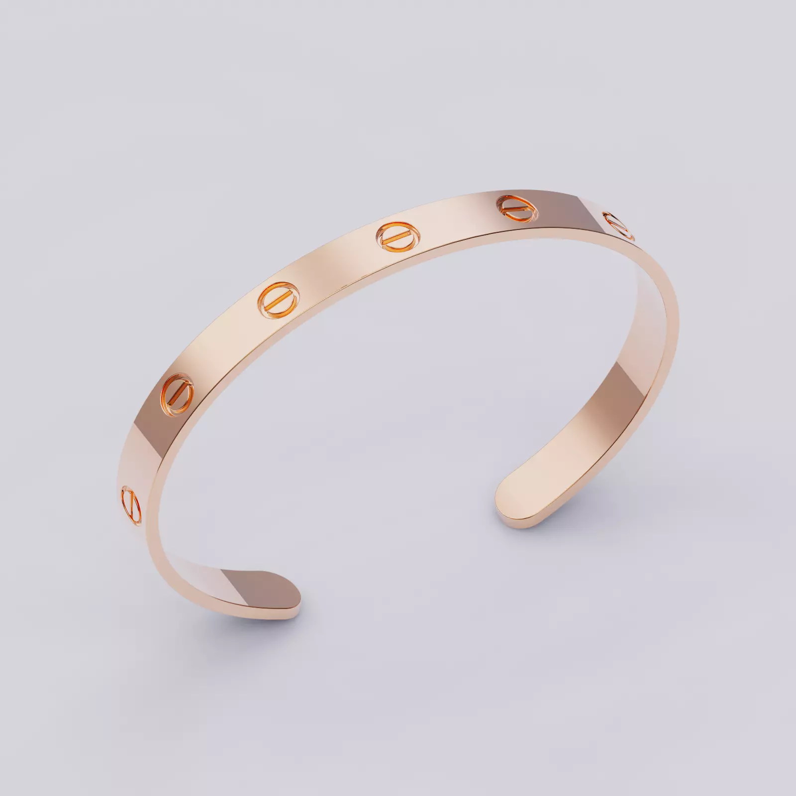 Bracelet Love 3D print model_0