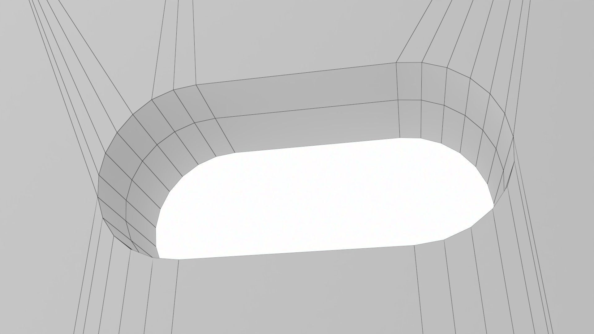 Cladding helping hand aluminium bracket Low-poly 3D model_24