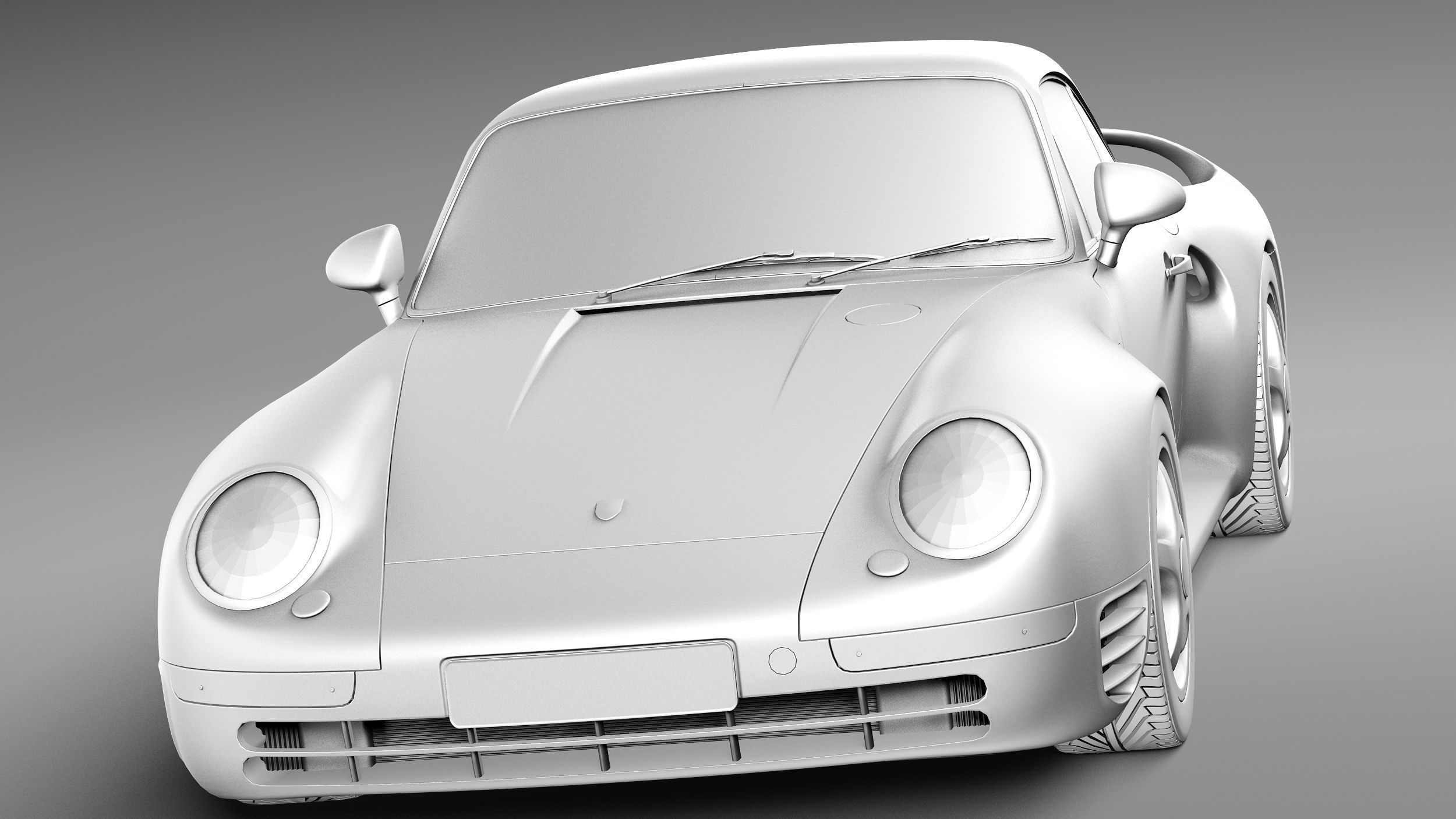 Porsche 959 1986-1990 3D model_9