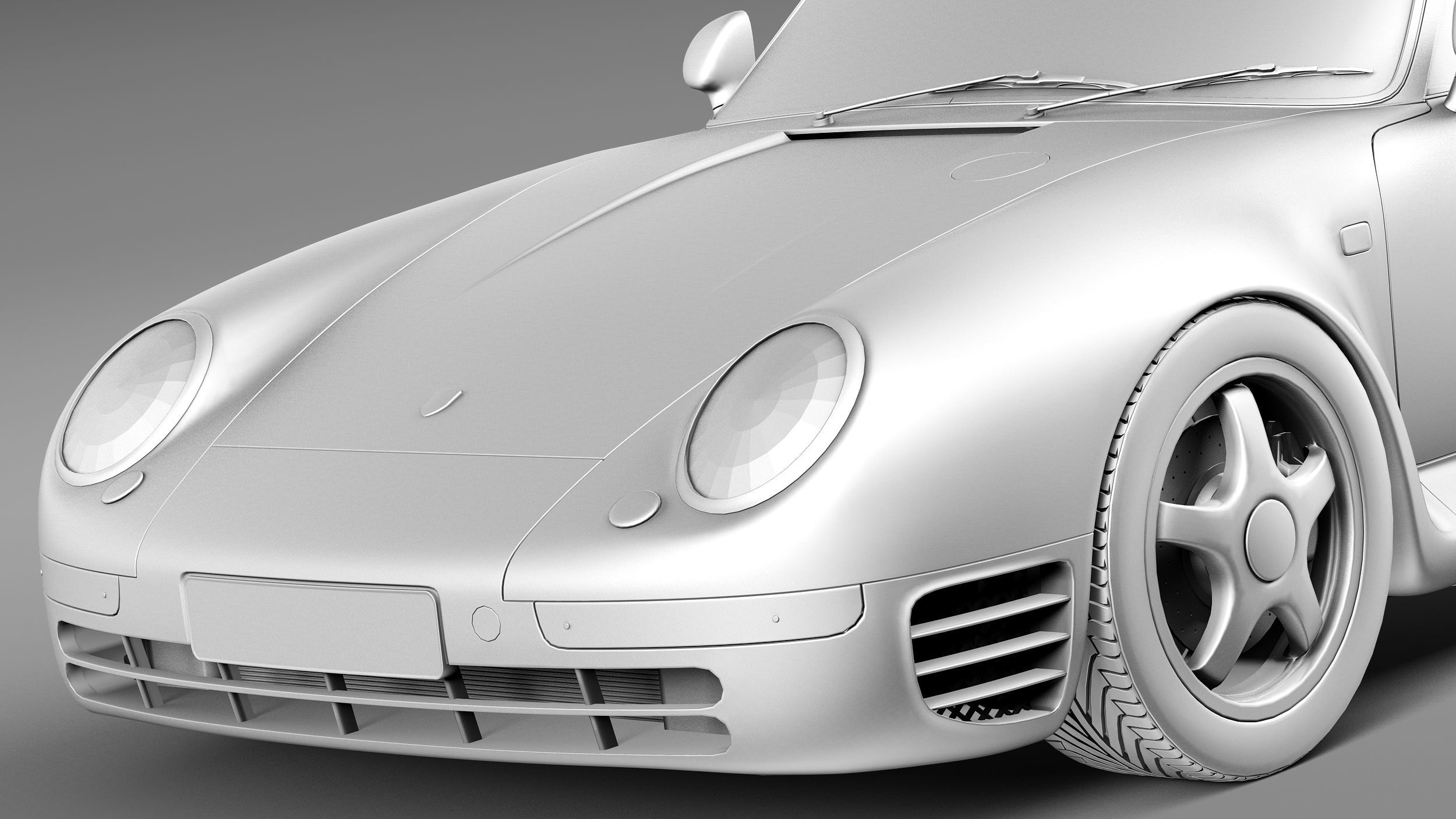 Porsche 959 1986-1990 3D model_10