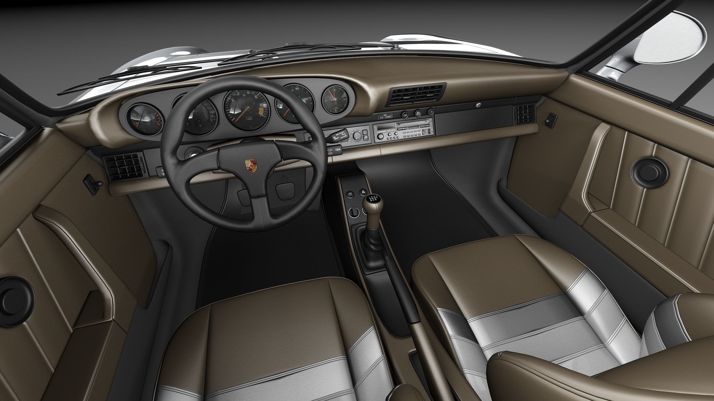 Porsche 959 1986-1990 3D model_16