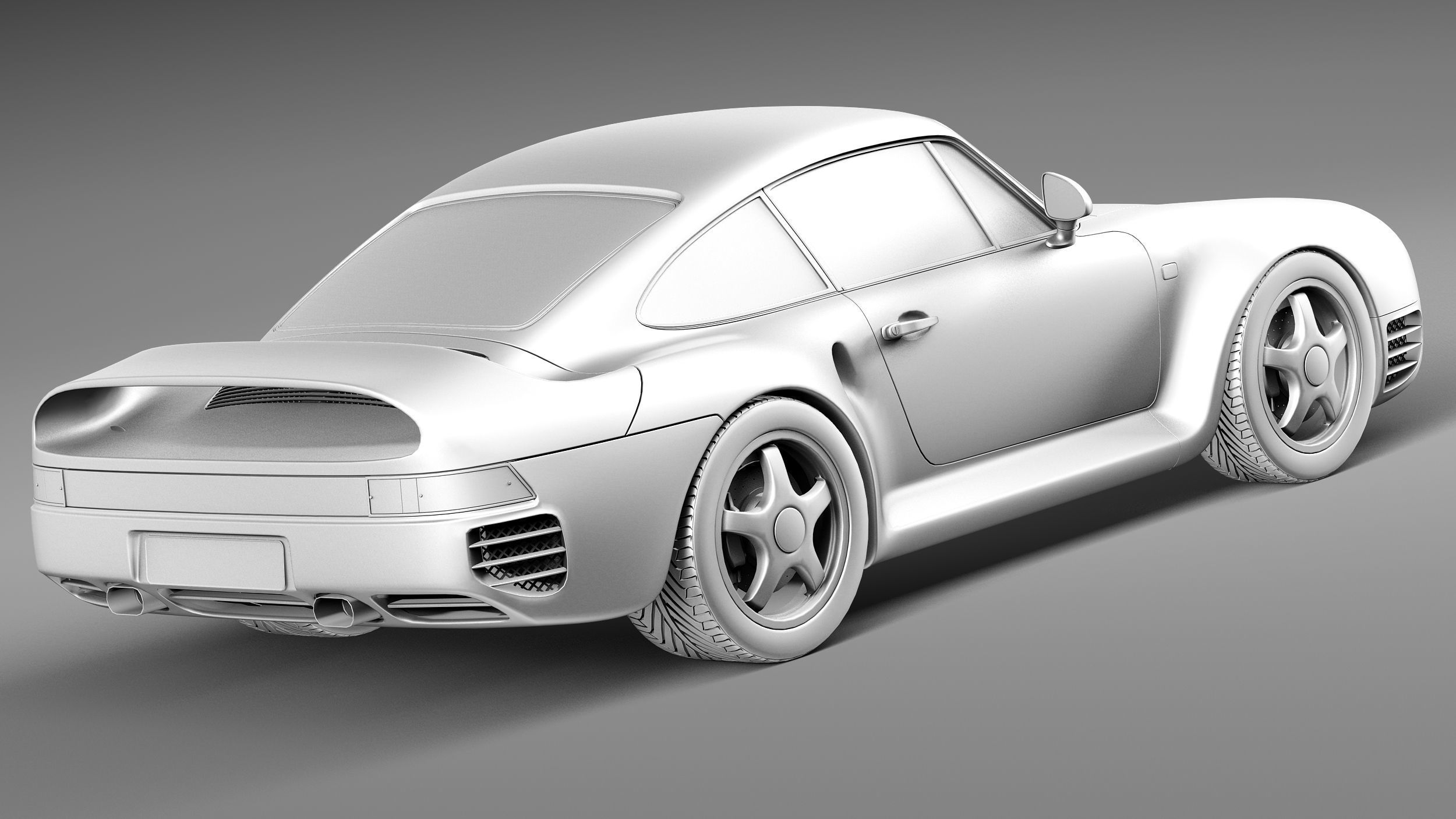Porsche 959 1986-1990 3D model_12