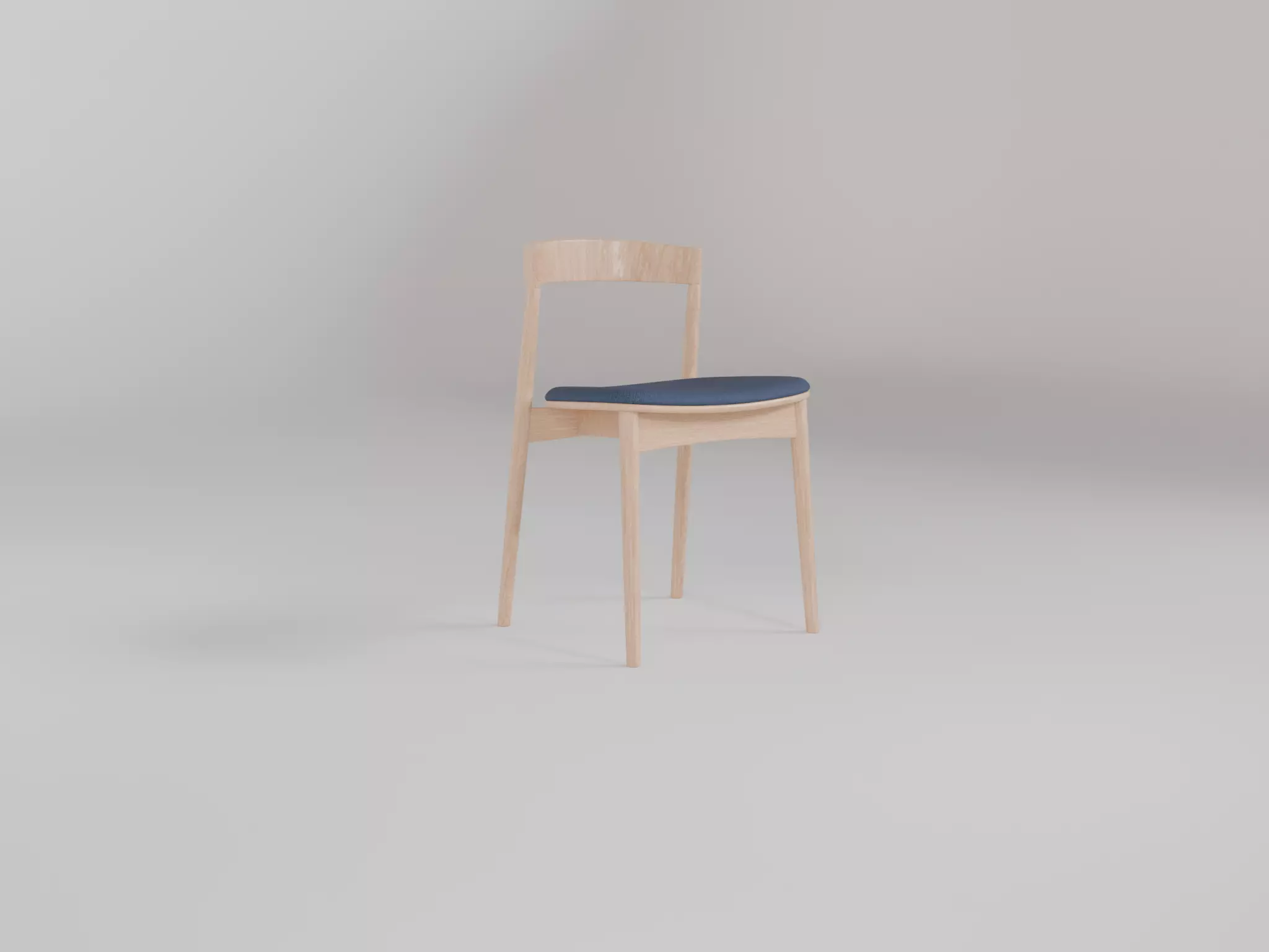 Wooden Chair Free 3D model