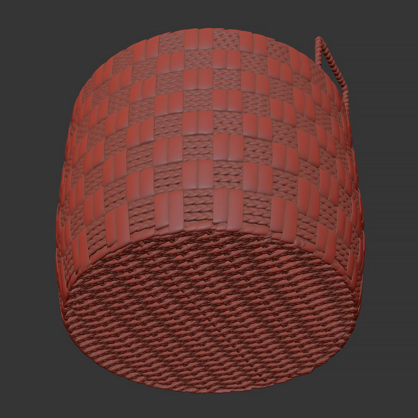 Zola Basket Large RendezVousDeco 3D model_12