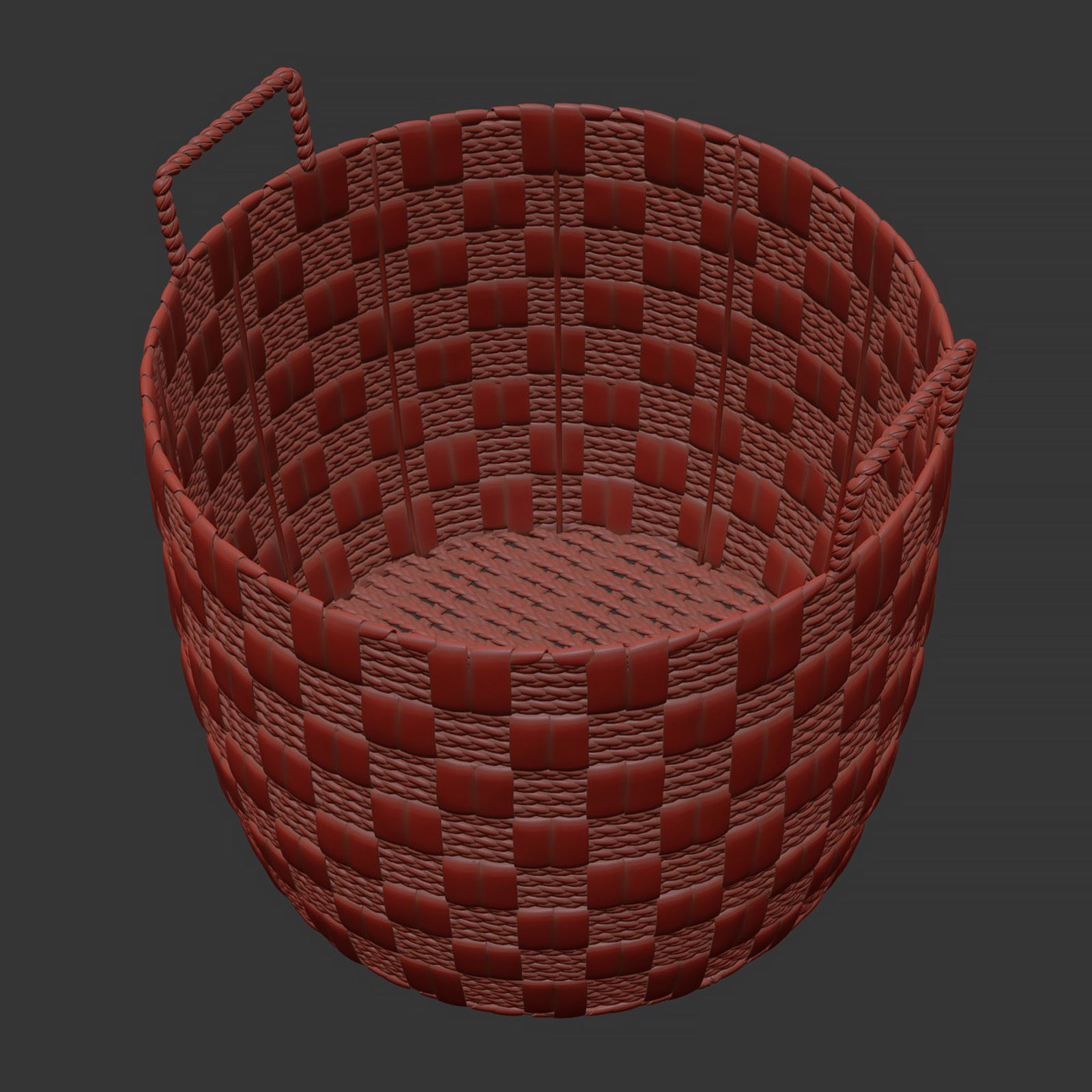 Zola Basket Large RendezVousDeco 3D model_11