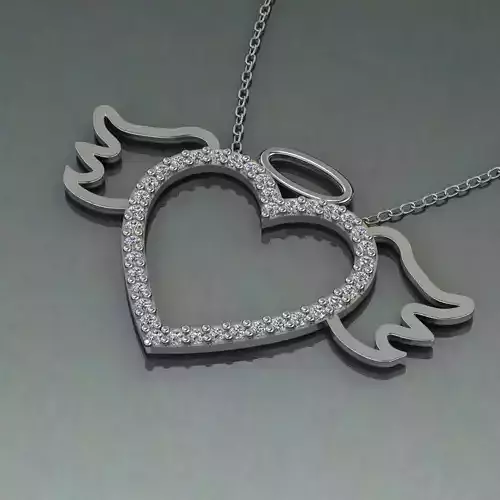 heart necklace